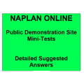 NAPLAN Online - Detailed Answers NAPLAN Online - Detailed Answers